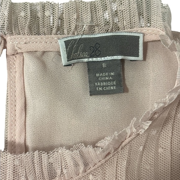 Chelsea28 Light Pink Sleeveless Blouse Sz. S - Picture 2 of 4